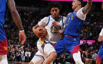 Golden State sumó su primer triunfo con un brillante Lendeborg