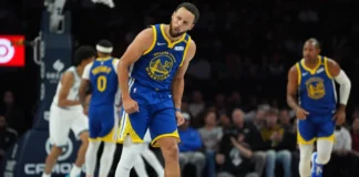 Curry brilló en la victoria de los Warriors a los Timberwolves