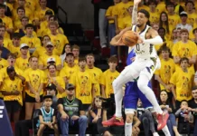 Volvió Haliburton: buena aparición en el triunfo a Minnesota