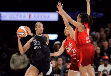 Las Aces vencieron en Indiana y avanzaron a semis