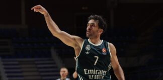 Campazzo brilló y el Real Madrid alcanzó el récord positivo