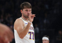 Luka Doncic la rompió para otro gran triunfo de los Lakers
