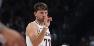 Luka Doncic la rompió para otro gran triunfo de los Lakers