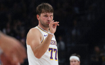 Luka Doncic la rompió para otro gran triunfo de los Lakers